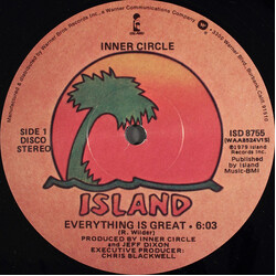 Inner Circle Everything Is Great USED VINYL 12INCH 33 S RPM