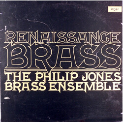Philip Jones Brass Ensemble Renaissance Brass (Music From 1400-1600) Vinyl LP USED