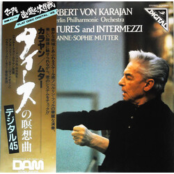 Herbert von Karajan / Anne-Sophie Mutter / Berliner Philharmoniker Ouvertures And Intermezzi Vinyl LP USED