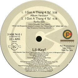 Lo-Key? I Got A Thang 4 Ya! / Attention: The Shawanda Story VINYL 12" USED
