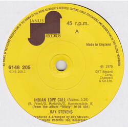 Ray Stevens Indian Love Call USED VINYL 7INCH