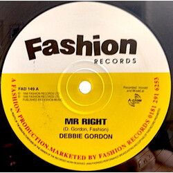 Debbie Gordon Mr Right USED VINYL 12INCH 45 RPM MISPRESS