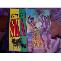 Various Authentic Jamaica Ska Vinyl LP USED