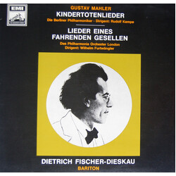Gustav Mahler / Berliner Philharmoniker / Rudolf Kempe / Philharmonia Orchestra / Wilhelm Furtwängler / Dietrich Fischer-Dieskau Kindertotenlieder - L