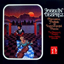 Josquin Des Prés / The Nonesuch Consort / Joshua Rifkin Chansons Frottole & Instrumental Pieces Vinyl LP USED