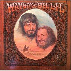 Waylon Jennings & Willie Nelson Waylon & Willie Vinyl LP USED