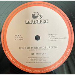 Instant Funk / Eddie Holman I Got My Mind Made Up / This Will Be A Night To Remember USED VINYL 12INCH 33 S RPM