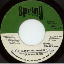 Garland Green Bumpin' And Stompin' / Nothing Can Take You From Me USED VINYL 7"