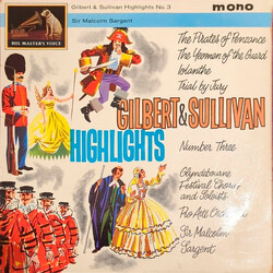 Gilbert & Sullivan Highlights No.3 Vinyl LP USED