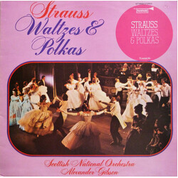 Royal Scottish National Orchestra / Alexander Gibson Strauss: Waltzes & Polkas Vinyl LP USED