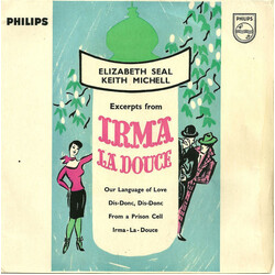 Elizabeth Seal / Keith Michell Excerpts From Irma La Douce Vinyl 7" USED
