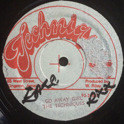 The Techniques Go Away Girl USED VINYL 12INCH 45 RPM