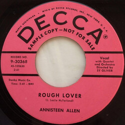 Annisteen Allen Rough Lover / Pardon Me USED VINYL 7INCH 45 RPM PROMO