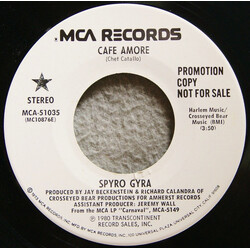 Spyro Gyra Cafe Amore USED VINYL 7INCH 45 RPM PROMO