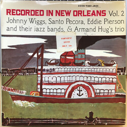 Johnny Wiggs / Santo Pecora / Eddie Pierson / Armand Hug Recorded In New Orleans Vol. 2 Vinyl LP USED