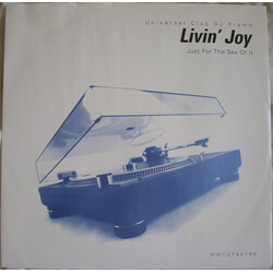 Livin' Joy Just For The Sex Of It Vinyl 12" USED