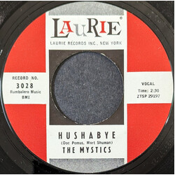 The Mystics Hushabye / Adam And Eve Vinyl USED