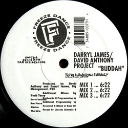 Darryl James & David Anthony Buddah / It's Gettin' Bigger VINYL 12" USED