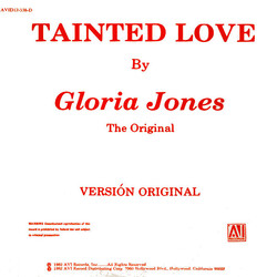Gloria Jones Tainted Love USED VINYL 12INCH 33 S RPM