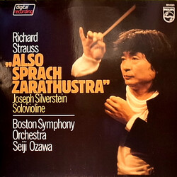Richard Strauss / Joseph Silverstein / Boston Symphony Orchestra / Seiji Ozawa Also Sprach Zarathustra Vinyl LP USED