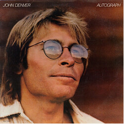 John Denver Autograph Vinyl LP USED