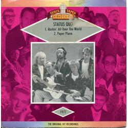 Status Quo Rockin' All Over The World / Paper Plane USED VINYL 7INCH 45 RPM SINGLE
