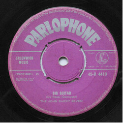The John Barry Seven Big Guitar USED VINYL 7INCH 45 RPM SINGLE