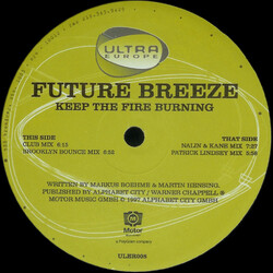 Future Breeze Keep The Fire Burnin' USED VINYL 12INCH