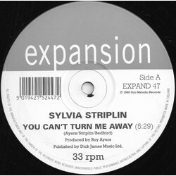 Sylvia Striplin / Ingram You Can't Turn Me Away / Mi Sabrina Tequana (My Sister's Daughter) USED VINYL 12INCH 33 S RPM