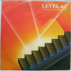 Level 42 The Sun Goes Down (Living It Up) Vinyl USED