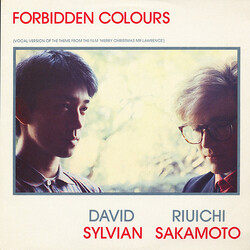 Ryuichi Sakamoto & David Sylvian Forbidden Colours Vinyl USED