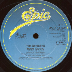 The Strikers Body Music USED VINYL 12INCH SINGLE 45 RPM