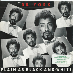 Dr. York Plain As Black And White USED VINYL 7INCH 45 RPM SINGLE