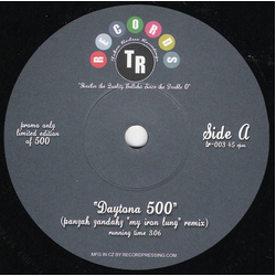 Panzah Zandahz Daytona 500 / Change The Beat Vinyl 7" USED