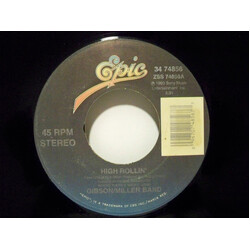 Gibson/Miller Band High Rollin' / Stone Cold Country USED VINYL 7INCH 45 RPM