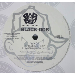 Black Rob Whoa! VINYL 12" USED