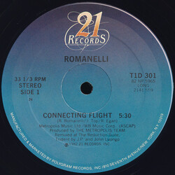 Roland Romanelli Connecting Flight USED VINYL 12INCH 33 S RPM