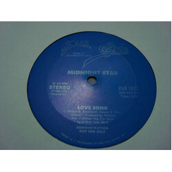 Midnight Star Love Song USED VINYL 12INCH 33 S RPM PROMO