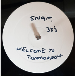 Snap! / Summer Welcome To Tomorrow USED VINYL 12INCH 33 S RPM WHITE LABEL