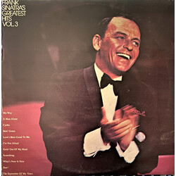 Frank Sinatra Frank Sinatra's Greatest Hits Vol. 3 Vinyl LP USED