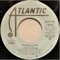 C. Lynda McConnell One Step At A Time USED VINYL 7INCH 45 RPM PROMO STEREO