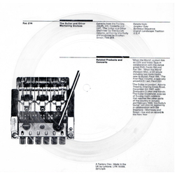The Durutti Column The Guitar And Other Marketing Devices Flexi-disc USED