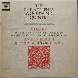 Philadelphia Woodwind Quintet / Wolfgang Amadeus Mozart / Anton Reicha Divertimento No. 8 In F Major, K 213 / Divertimento No. 14 In B-Flat Major, K.2