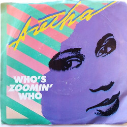 Aretha Franklin Who's Zoomin' Who USED VINYL 7INCH 45 RPM STYRENE