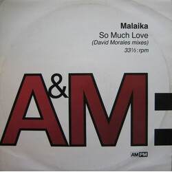 Malaika So Much Love (David Morales Mixes) USED VINYL 12INCH 33 S RPM
