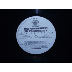 Khalil Productions / Letitia B Wide Open VINYL 12" USED