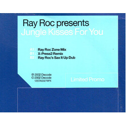 Ray Roc Checo Jungle Kisses For You USED VINYL 12INCH LIMITED EDITION PROMO