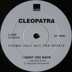 Cleopatra I Want You Back Vinyl 12" USED