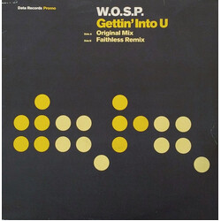 W.O.S.P. Gettin' Into U USED VINYL 12INCH 33 S RPM PROMO