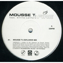 Mousse T. / Emma Lanford Fire USED VINYL 12INCH PROMO